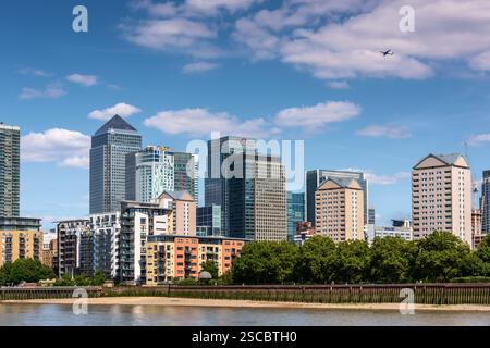 Canary Wharf, London, UK Stockfoto