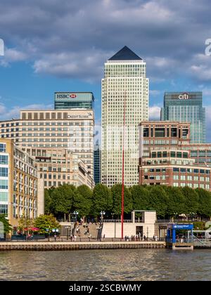 Canary Wharf, London, UK Stockfoto