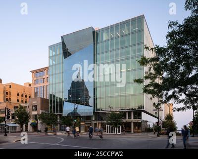 25 West Main, Lage: Madison WI, Architekt: Valerio DeWalt Train Stockfoto