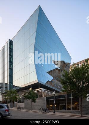 25 West Main, Lage: Madison WI, Architekt: Valerio DeWalt Train Stockfoto