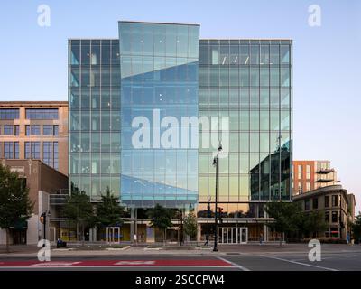 25 West Main, Lage: Madison WI, Architekt: Valerio DeWalt Train Stockfoto