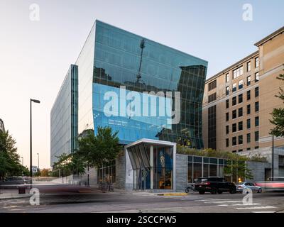 25 West Main, Lage: Madison WI, Architekt: Valerio DeWalt Train Stockfoto