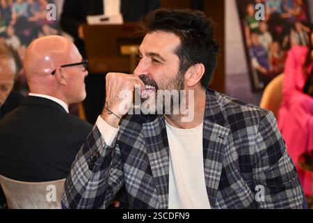 Rom, Italien. Februar 2025. Gianluigi Buffon während der Präsentation von „Calciatrici 2024-2025“, dem ersten Panini-Album, das der Frauenserie A im Aleph Rome Hotel am 6. Februar 2025 in Rom gewidmet ist. Quelle: Live Media Publishing Group/Alamy Live News Stockfoto