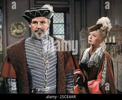 DIANE 1956 MGM Film mit Lana Turner und Torin Thatcher Stockfoto