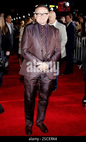 HOLLYWOOD, CA - 09. NOVEMBER 2009: Robin Williams bei der Weltpremiere von „Old Dogs“, die am 9. November 2009 im El Capitan Theatre in Hollywood, USA, stattfand. Stockfoto
