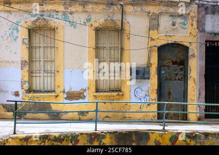 März 2024. Caracas, Venezuela. Kolonialarchitektur im Stadtzentrum. Stockfoto