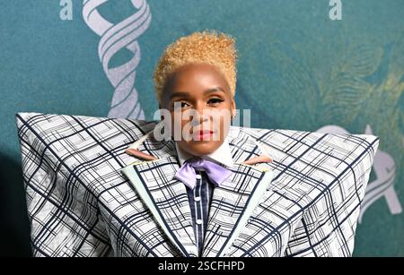 Los Angeles, USA. Februar 2025. Janelle Monae kam zu den 27. Costume Designer Guild Awards, die am 6. Februar 2025 in Los Angeles stattfanden. © Lisa OConnor/AFF-USA.com Credit: AFF/Alamy Live News Stockfoto
