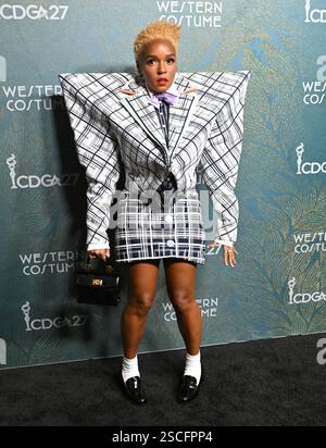 Los Angeles, USA. Februar 2025. Janelle Monae kam zu den 27. Costume Designer Guild Awards, die am 6. Februar 2025 in Los Angeles stattfanden. © Lisa OConnor/AFF-USA.com Credit: AFF/Alamy Live News Stockfoto