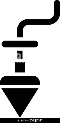 Lot bob Vektor Symbol Design Illustration Stock Vektor