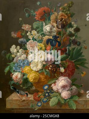 Blumen in einer Vase, C1780-1840. Stockfoto
