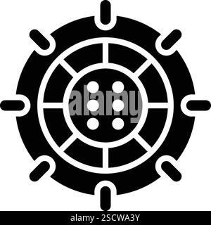 Stargate Vector Icon Design Illustration Stock Vektor