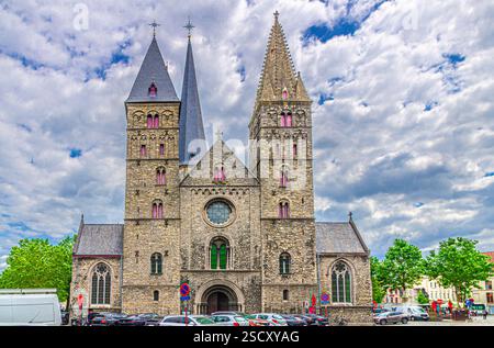 Gent, Belgien, 6. Juli 2023: St. Jakobskirche Sint-Jacobskerk im historischen Stadtzentrum von Gent, Altstadt von Gent, Provinz Ostflandern, Flämische Regi Stockfoto