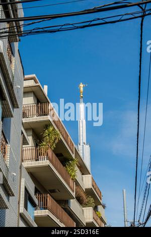 Der Tempel der lds in Tokio, Japan am 5. Januar 2025 Stockfoto