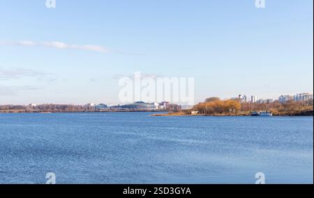 Aufnahme der Mehrzweck-Sporthalle, Stadion Stockfoto