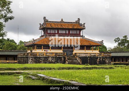 Nhat Thanh Pavilion, Imperial City, Hue, Vietnam, Montag, November 2024. Foto: David Rowland / One-Image.com Stockfoto