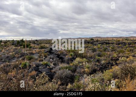 Carrizozo Volcanic Field Scenic Area US-380, Carrizozo, NM 88301 Stockfoto