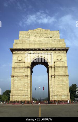 India Gate nannte ursprünglich All India war Memorial Monument, Rajpath, Neu-Delhi, Indien, Asien Stockfoto