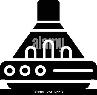 Symbol Für Abzieher Vektor Konstruktionsabbildung Stock Vektor
