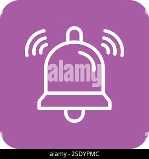 Design-Illustration Für Notification Vector Icon Stock Vektor