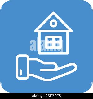 Investitionsvektor-Symbol Design-Illustration Stock Vektor