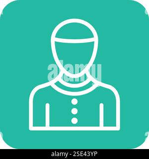 Man Vector Icon Design Illustration Stock Vektor