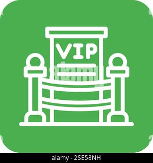 Design-Illustration Des Vip-Vektors Stock Vektor