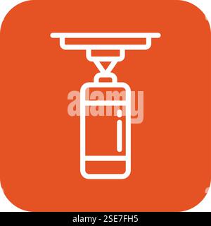 Stanztasche Vektor Symbol Design Illustration Stock Vektor
