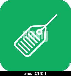 Tag-Vektor-Symbol-Design-Illustration Stock Vektor