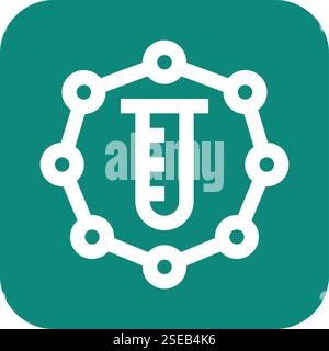 Bioengineering-Vektor-Symbol Design-Illustration Stock Vektor