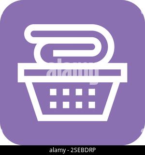 Waschlappen Vektor Icon Design Illustration Stock Vektor