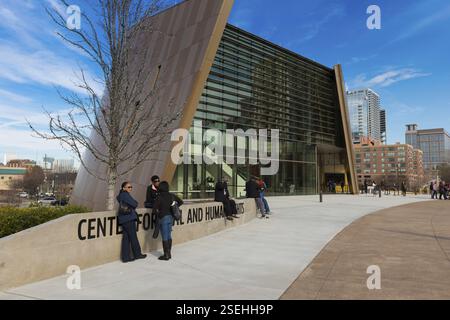 Zentrum für Bürgerrechte und Menschenrechte in Atlanta, Georgia, USA, Asien Stockfoto