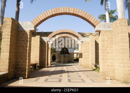 Besucherzentrum, Pondicherry, heute Puducherry Union Territory, Indien, Asien Stockfoto