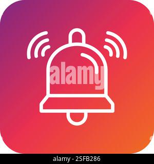 Design-Illustration Für Notification Vector Icon Stock Vektor