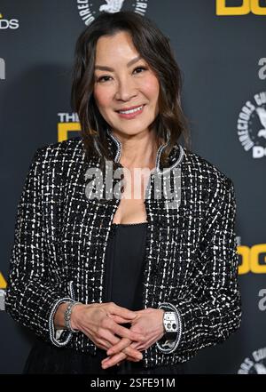 Beverly Hills, Usa. Februar 2025. Michelle Yeoh nimmt am Samstag, den 8. Februar 2024, an den 77. Jährlichen Directors Guild of America Awards im Beverly Hilton Hotel in Beverly Hills, Kalifornien, Teil. Foto: Chris Chew/UPI Credit: UPI/Alamy Live News Stockfoto