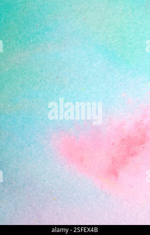 Lebendige, fließende Aquarelle Farbe Swirls Hintergrund Abstract Stockfoto