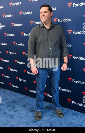 New Orleans, USA. Februar 2025. Jed York nimmt an der 2025 Fanatics Super Bowl Party in der Sugar Mill am 8. Februar 2025 in New Orleans, Louisiana, Teil. Foto: AJT/imageSPACE Credit: Imagespace/Alamy Live News Stockfoto