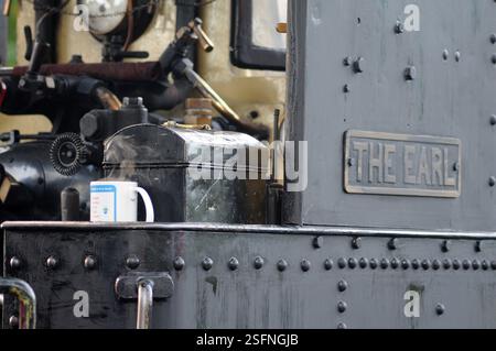 "Der Earl" bei Llanfair Careinion. Stockfoto