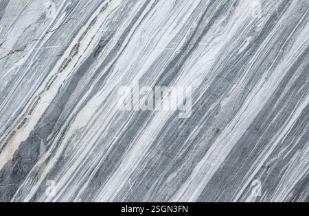 Schwarze, weiße und graue Marmor-Textur. Perfekter natürlicher Hintergrund. Stockfoto