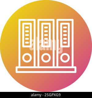 Regunation Vector Icon Design Illustration Stock Vektor
