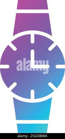 Smart Watch Vector Icon Design Illustration Stock Vektor