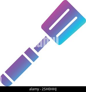 Spatel Vektor Symbol Design Illustration Stock Vektor