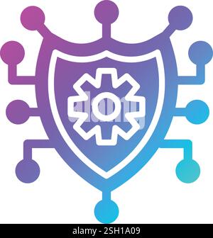 Gear Vector Icon Design Illustration Stock Vektor