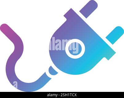 Plug Vector Symbol Design Illustration Stock Vektor