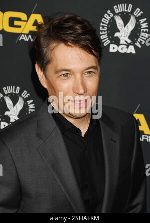 BEVERLY HILLS, KALIFORNIEN - FEBRUAR 08: Sean Baker nimmt am 8. Februar 20 an den 77. Annual Directors Guild of America Awards im Beverly Hilton Teil Stockfoto
