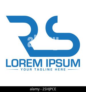 RS-Letter-Logo Stock Vektor