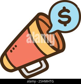 Vektor-Illustration und Grafik für Business Marketing. Teil der Geschäfts- und Bürokategorie. Stock Vektor