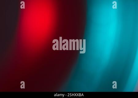 Abstrakte Farben von Rot und Blau Stockfoto
