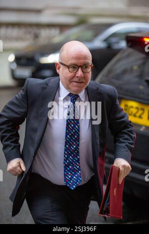 London, Großbritannien. Februar 2025. Richard Hermer, Attorney General, kommt zur Kabinettssitzung in der 10 Downing Street Credit: Richard Lincoln/Alamy Live News Stockfoto