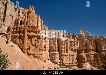 Blick vom Peek-a-Boo Trail Stockfoto