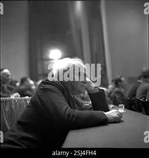 David Ben Gurion ist 22. Zionistenkongress, 1946#David Ben Gurion auf dem 22. zionistischen Kongress, 1946 Stockfoto